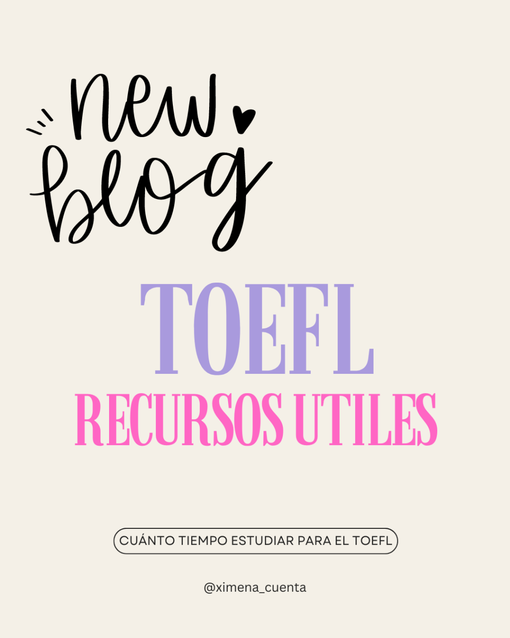 Cuánto tiempo hay que estudiar para el&nbsp;TOEFL